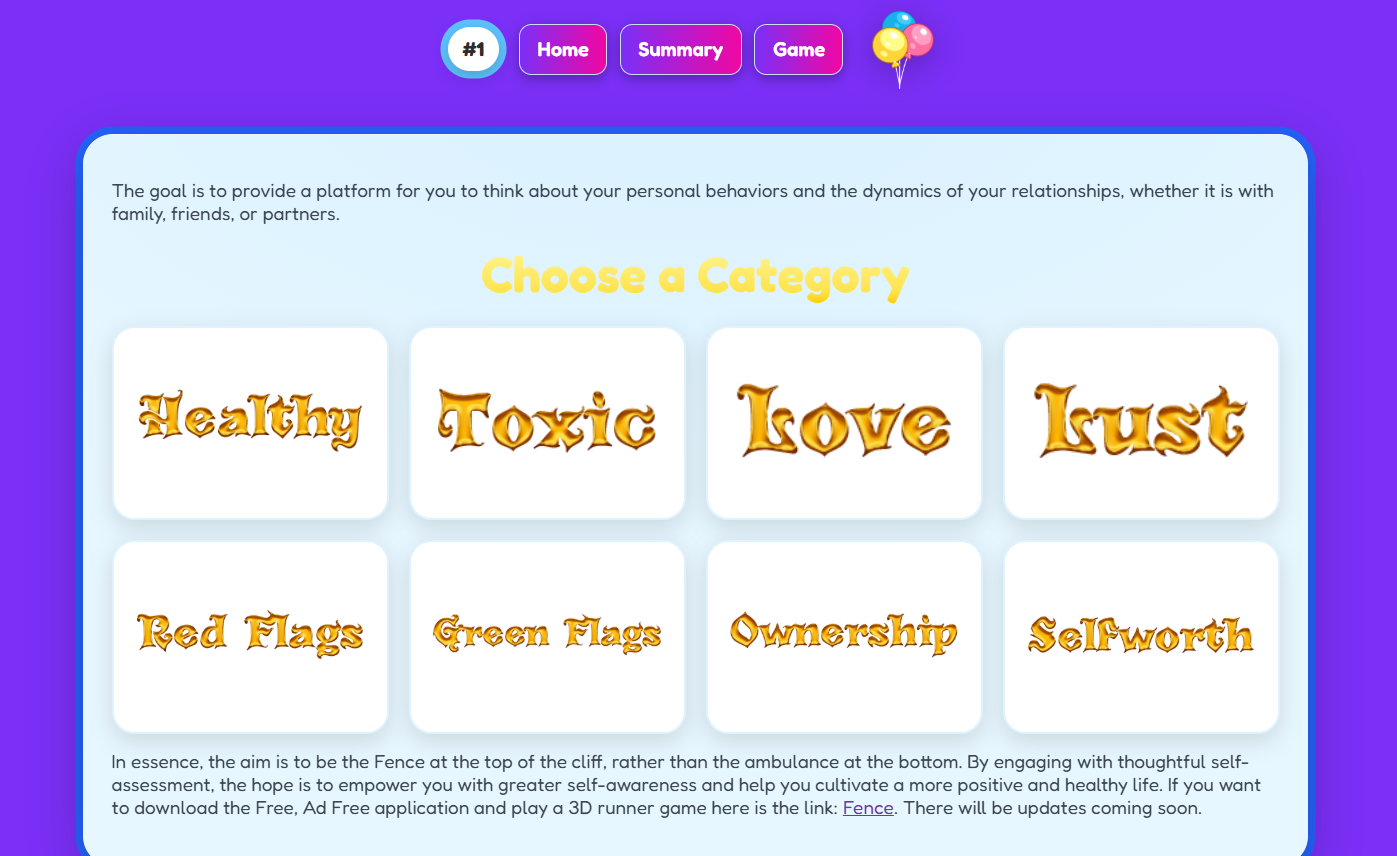 Fence Application awareness website